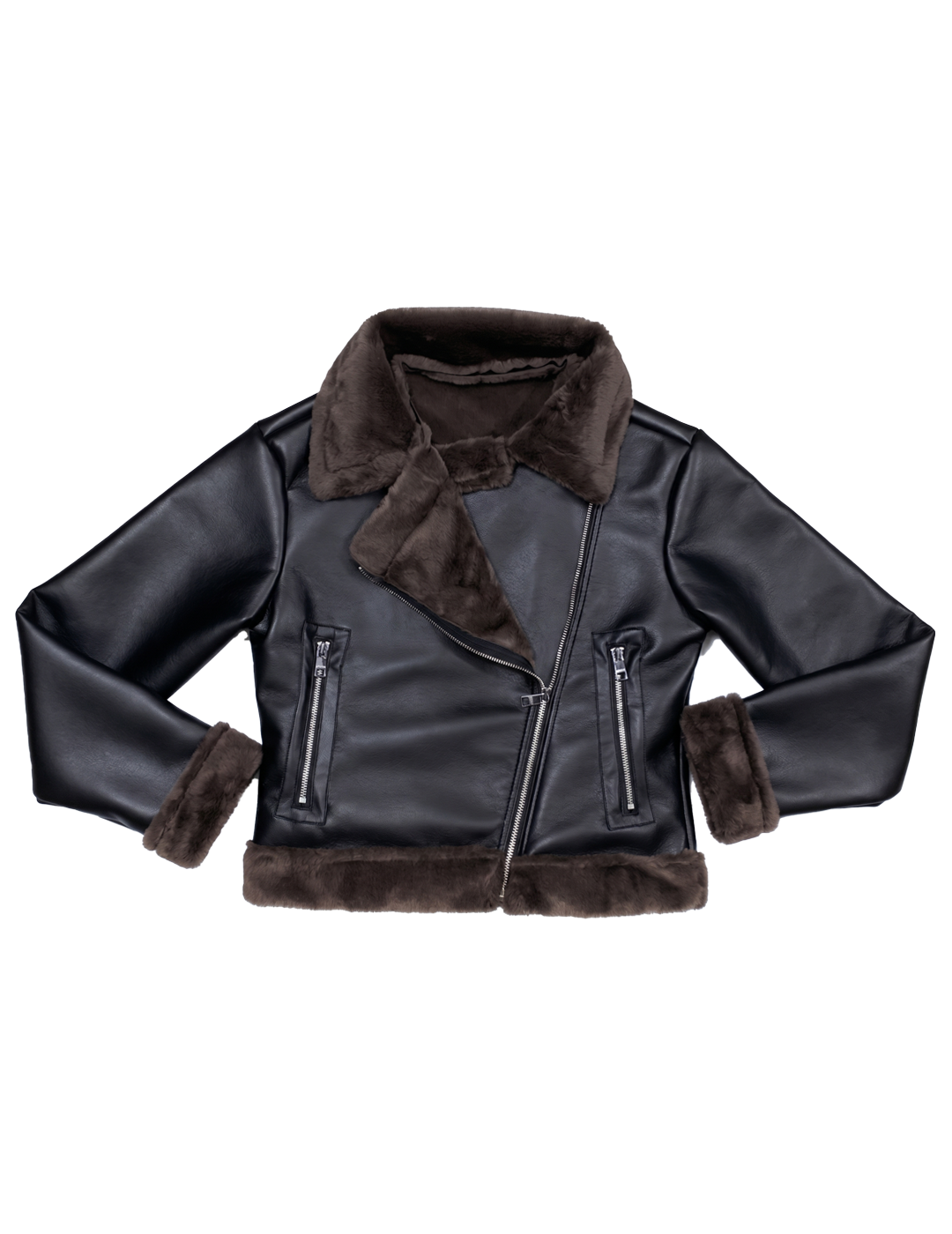 Women's Faux Leather Jacket